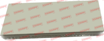 Preview: 34486 Kempf Rückstrahler, weiß, eckig, selbstklebend